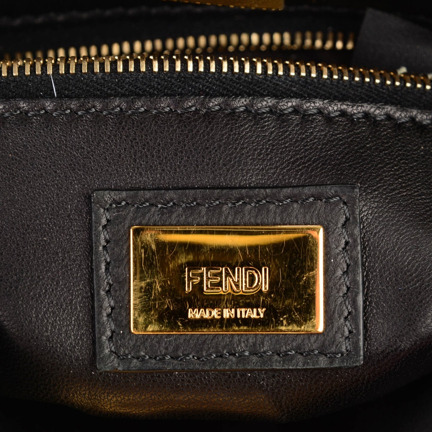 Nappa Mini Peekaboo Iconic Satchel Black