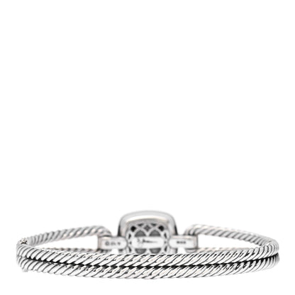David Yurman Sterling Silver Diamond Albion Cable Bracelet 2 of 4
