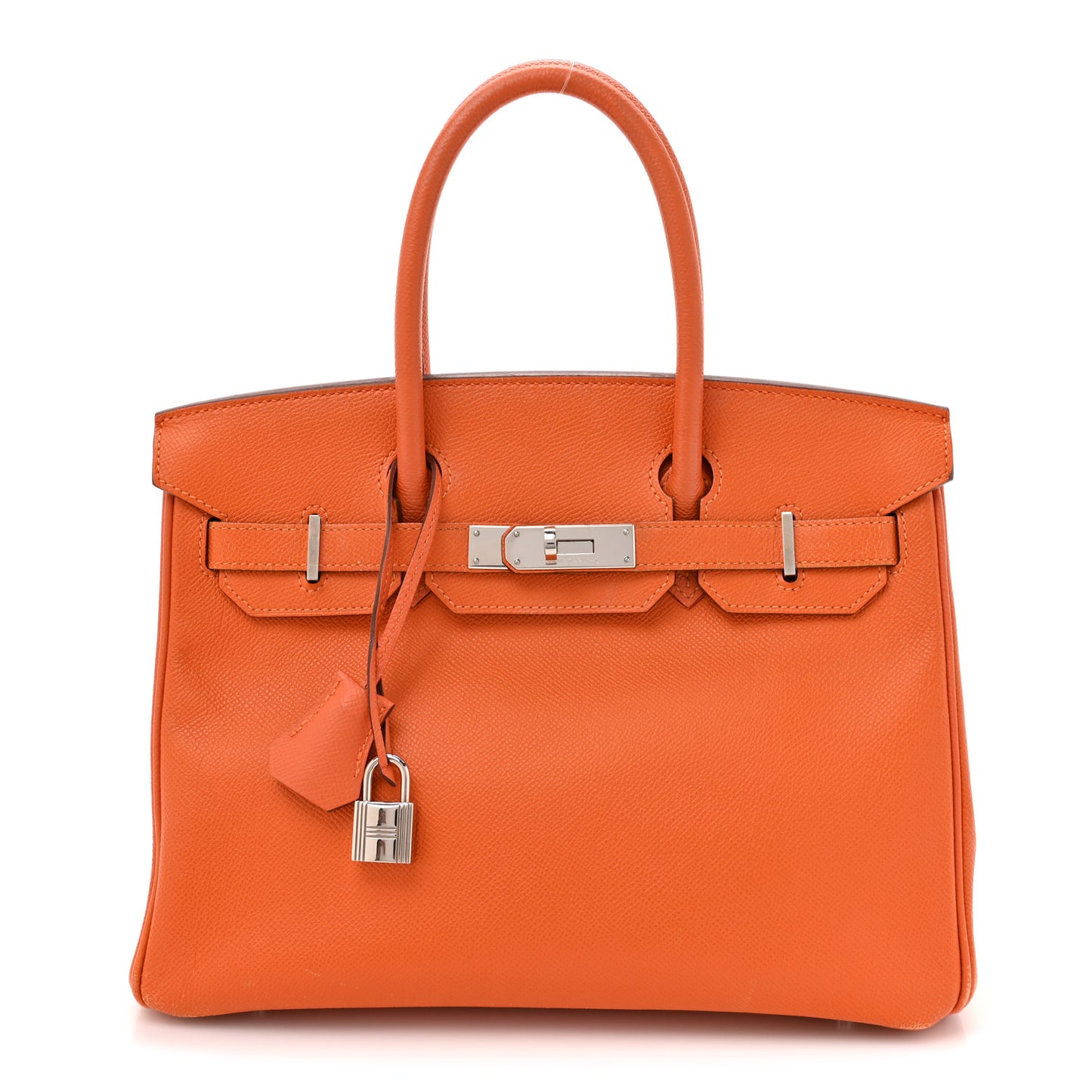 Epsom Birkin 30 Orange