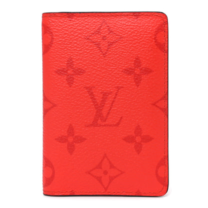 Louis Vuitton Taigarama Pocket Organizer NM Fire Red 1 of 7