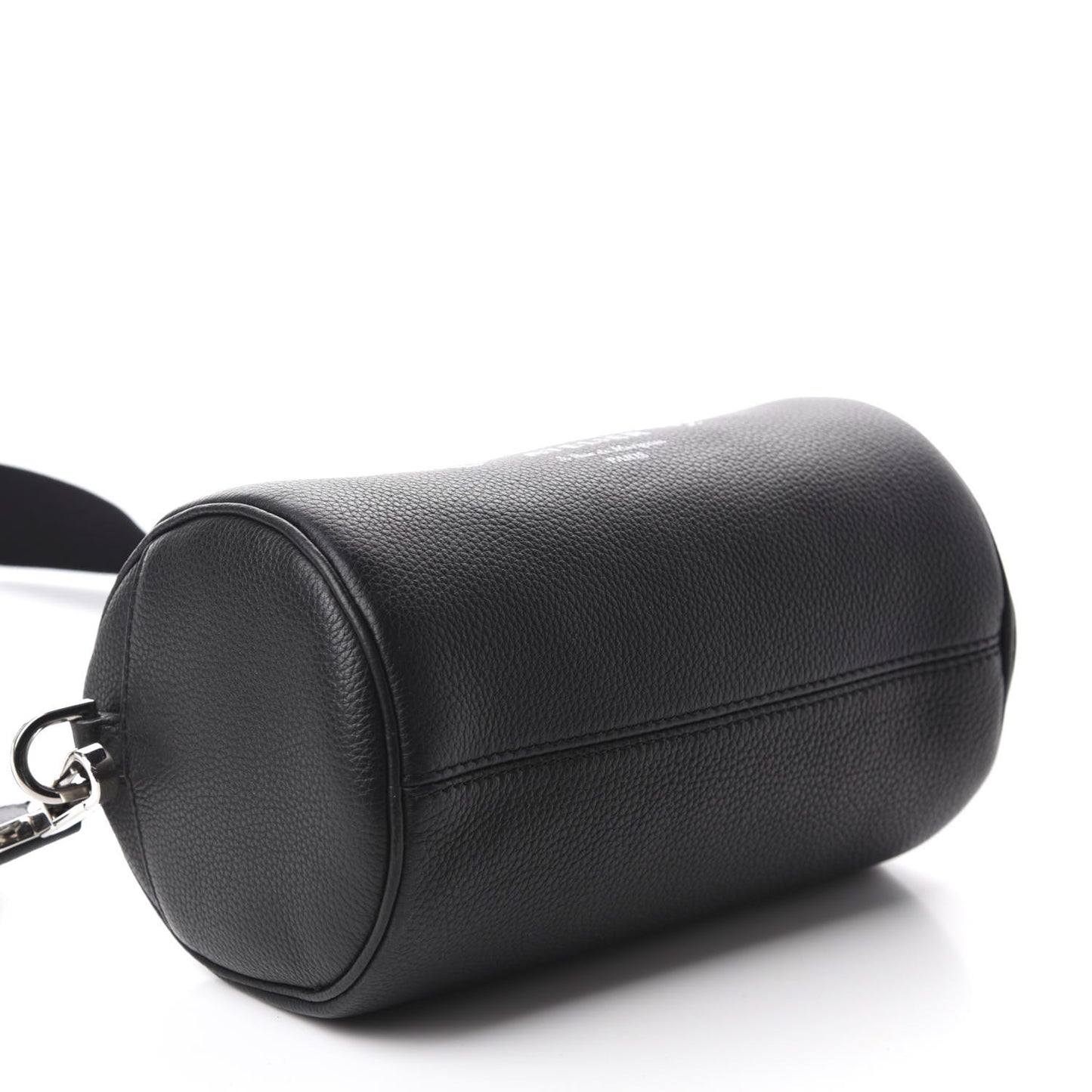 HOMME Grained Calfskin Mens Roller Pouch Black