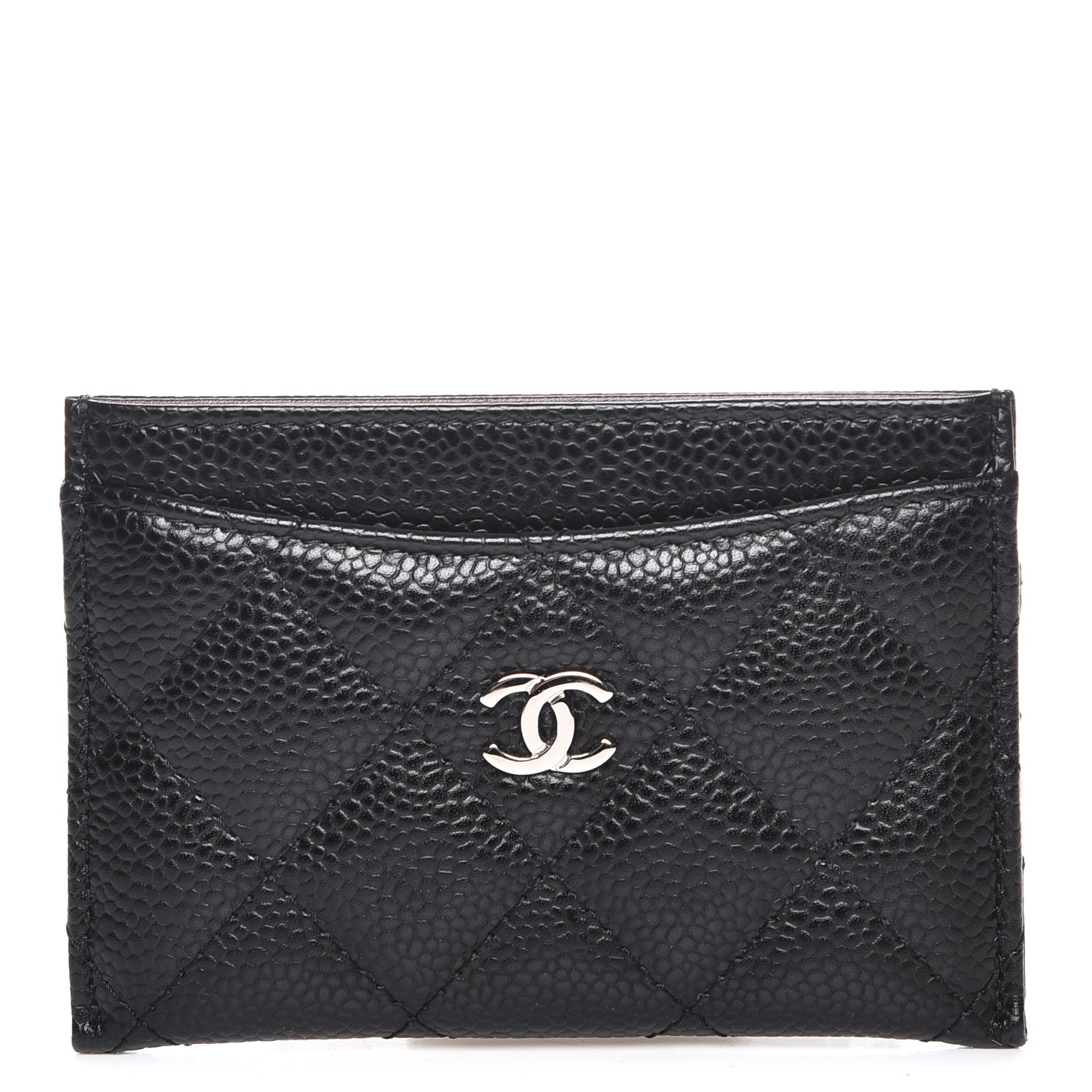 Chanel Caviar Quilted Card Holder Black 1 of 9