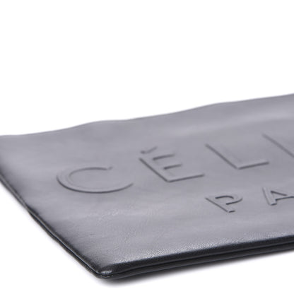 Celine Calfskin Large Made In Clutch Pouch Black 6 of 9