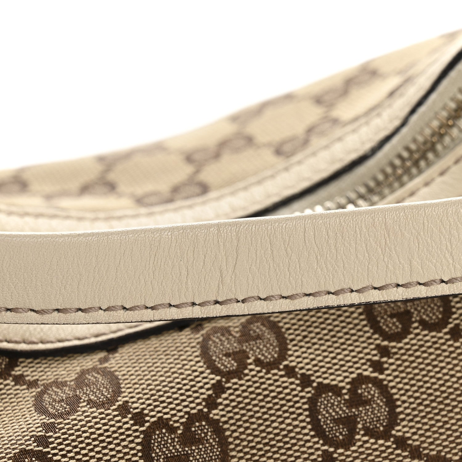 Gucci Monogram Medium New Britt Hobo Off White 14 of 15