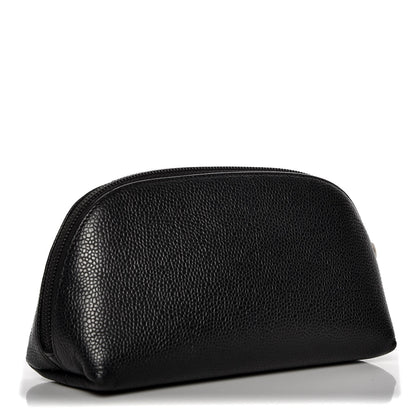 Chanel Caviar Timeless CC Cosmetic Pouch Black 3 of 7