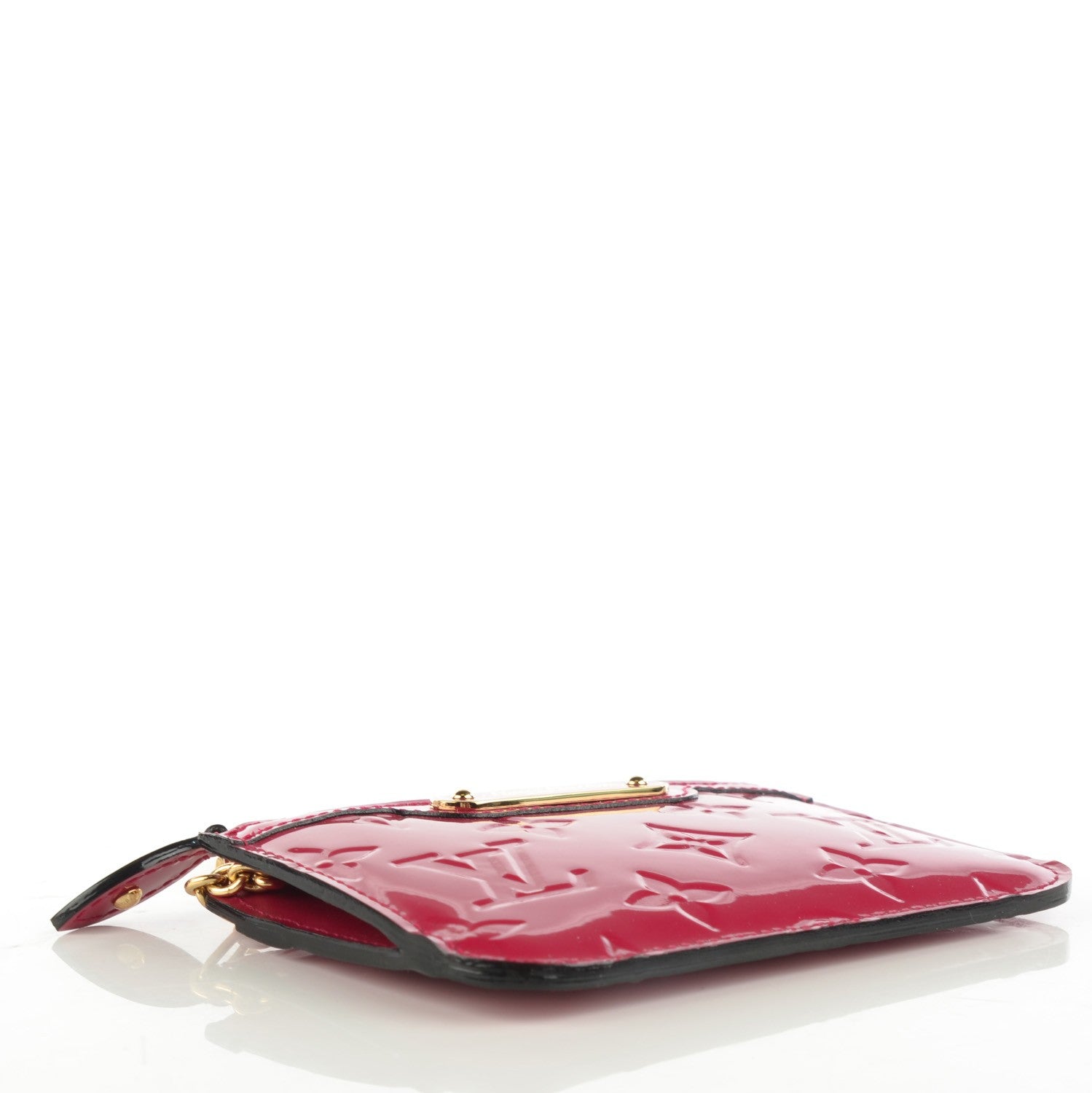 Louis Vuitton Vernis Key Pouch Rose Indien 4 of 7