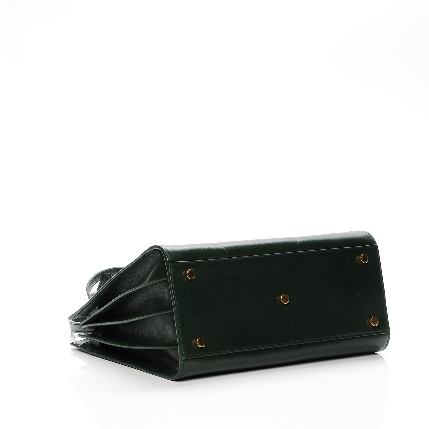 Saint Laurent Calfskin Small Sac De Jour Dark Green 4 of 8
