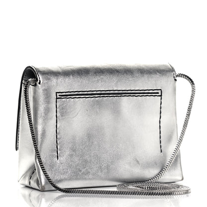 3.1 Phillip Lim Metallic Calfskin Micro Alix Crossbody Bag Silver 2 of 10