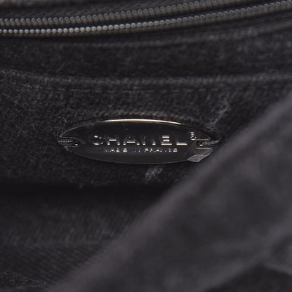 Chanel Denim CC Quilted Mini Square Flap Black 6 of 11