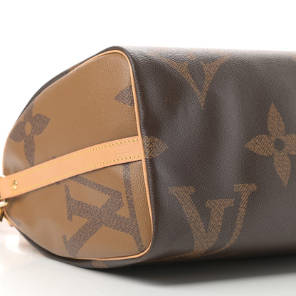 Louis Vuitton Reverse Monogram Giant Speedy Bandouliere 30 9 of 10