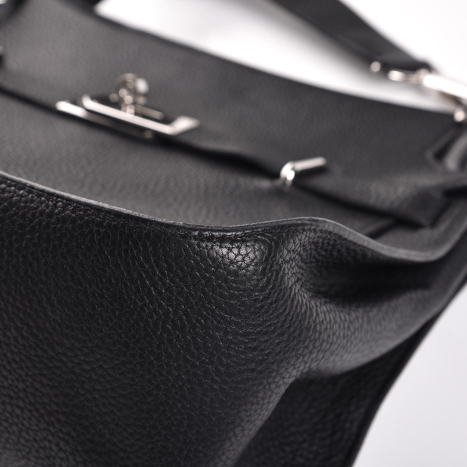 Hermes Taurillon Clemence Jypsiere 34 Black 10 of 15