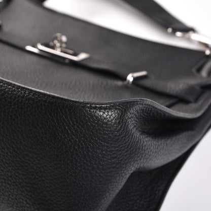 Hermes Taurillon Clemence Jypsiere 34 Black 10 of 15