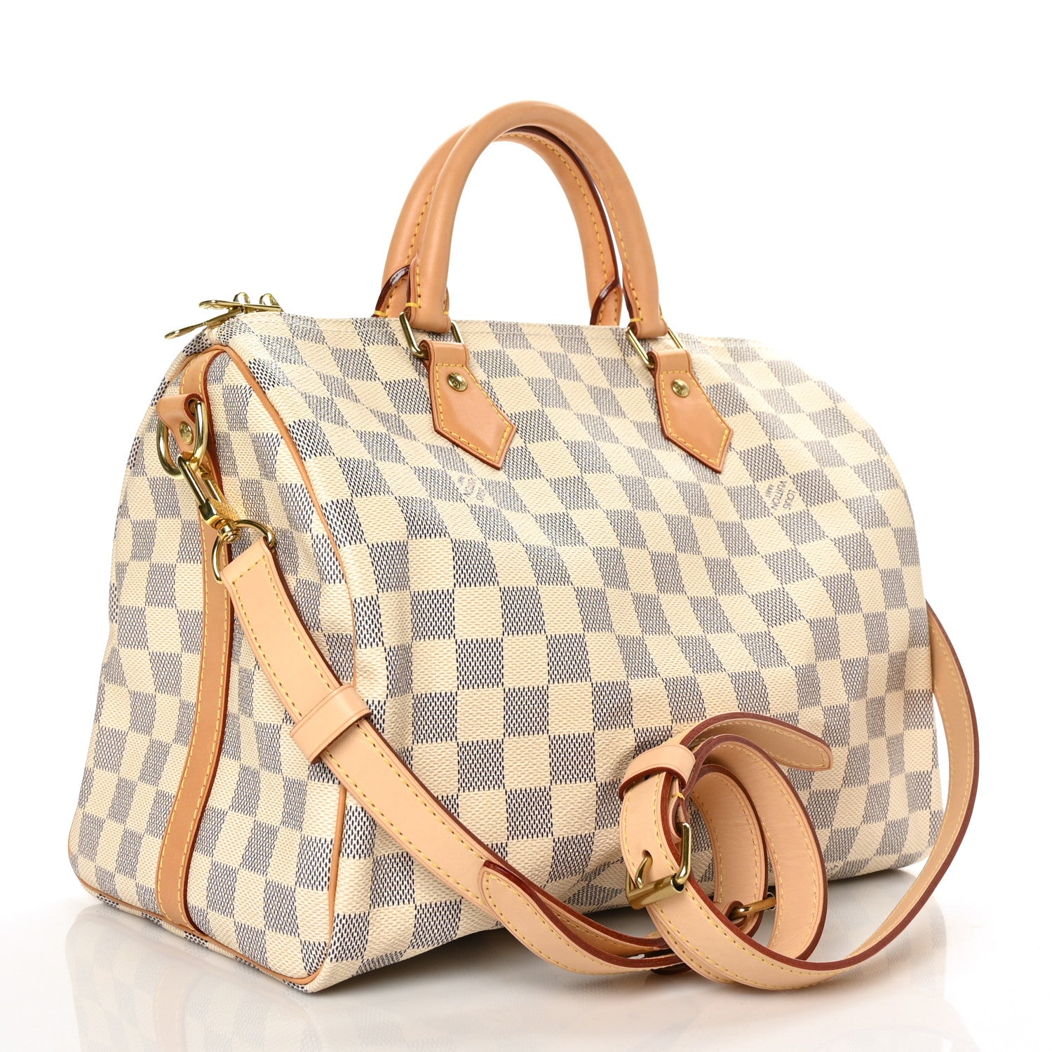 Louis Vuitton Damier Azur Speedy Bandouliere 30 3 of 6