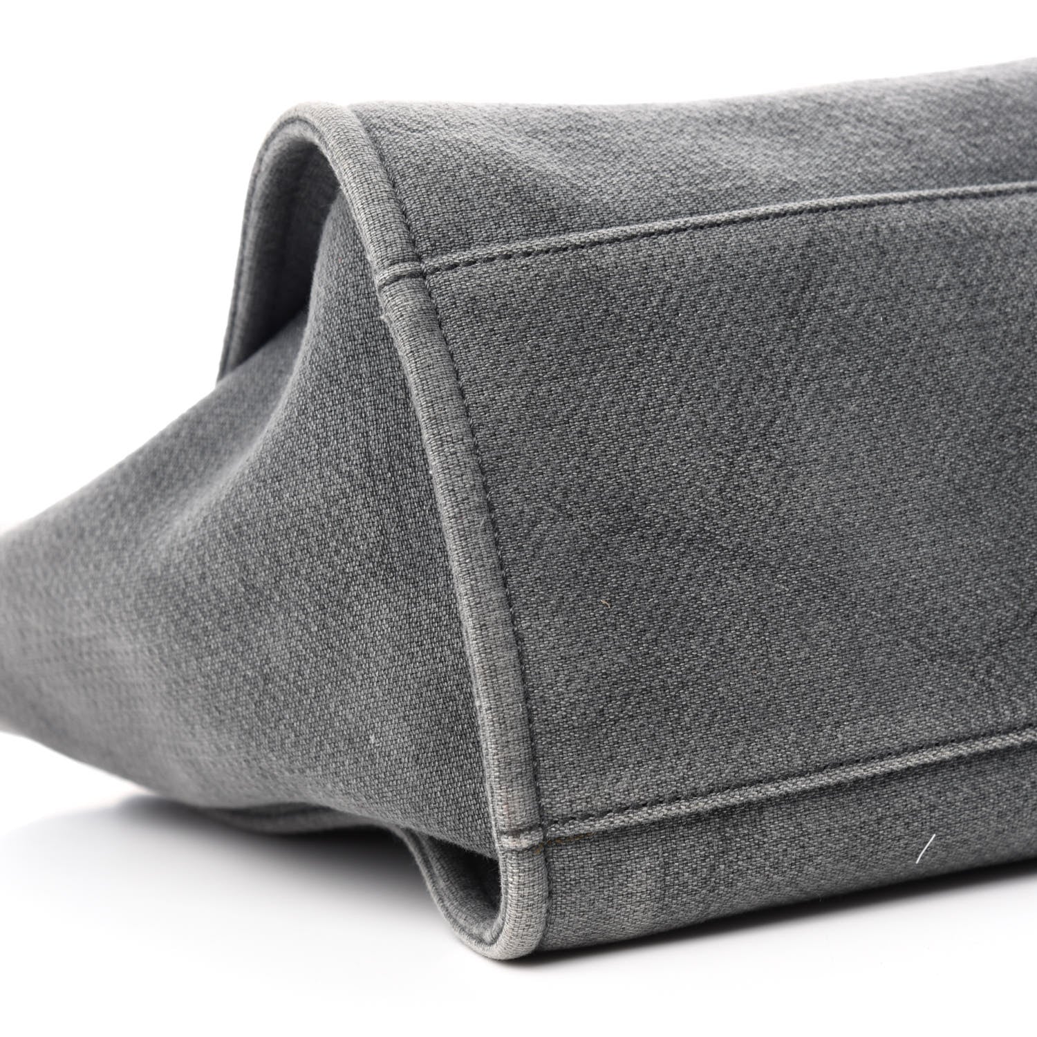 Chanel Canvas Medium Deauville Tote Grey 6 of 12