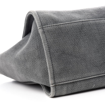Chanel Canvas Medium Deauville Tote Grey 6 of 12