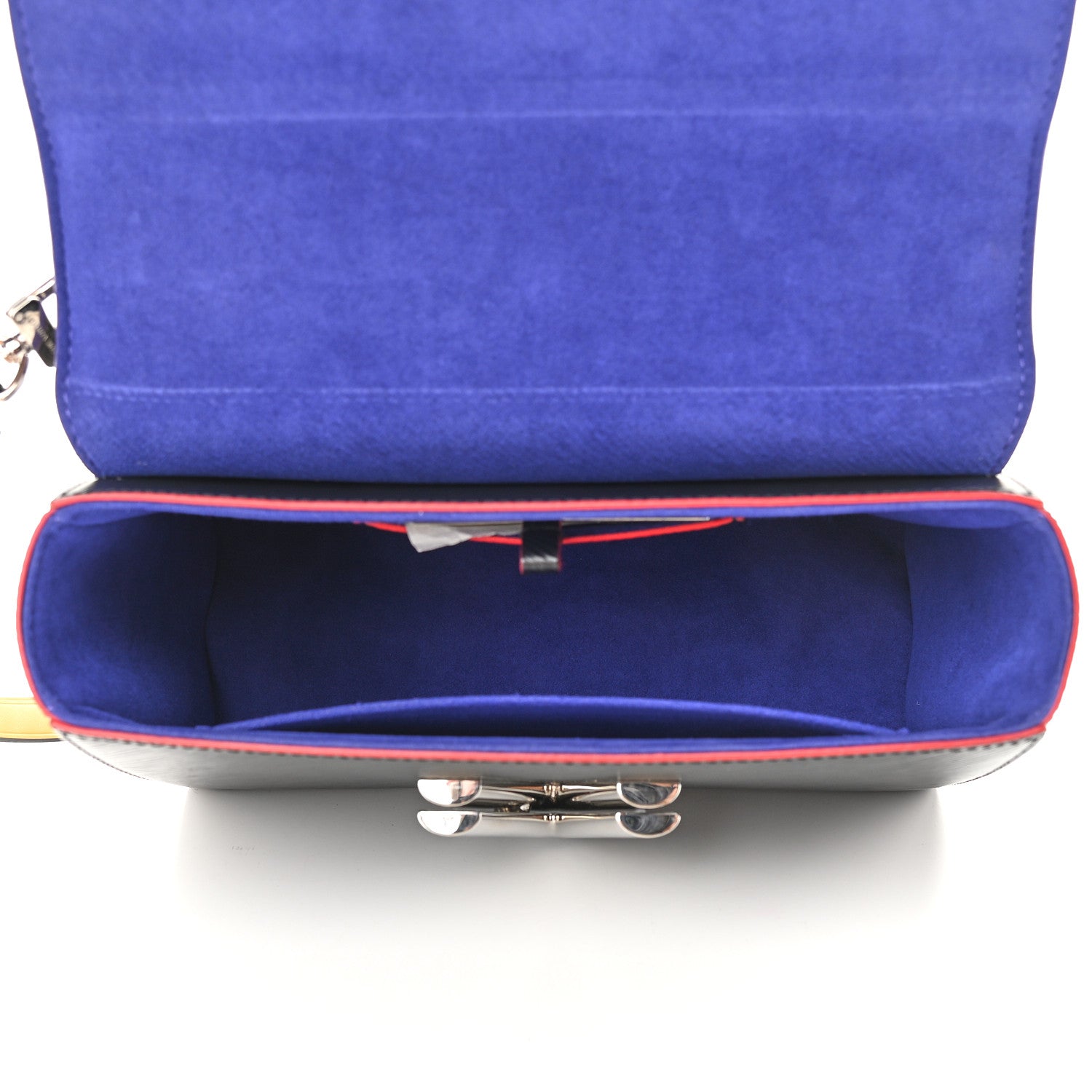 Louis Vuitton Epi Twist Shoulder Bag MM Black Orange 5 of 8