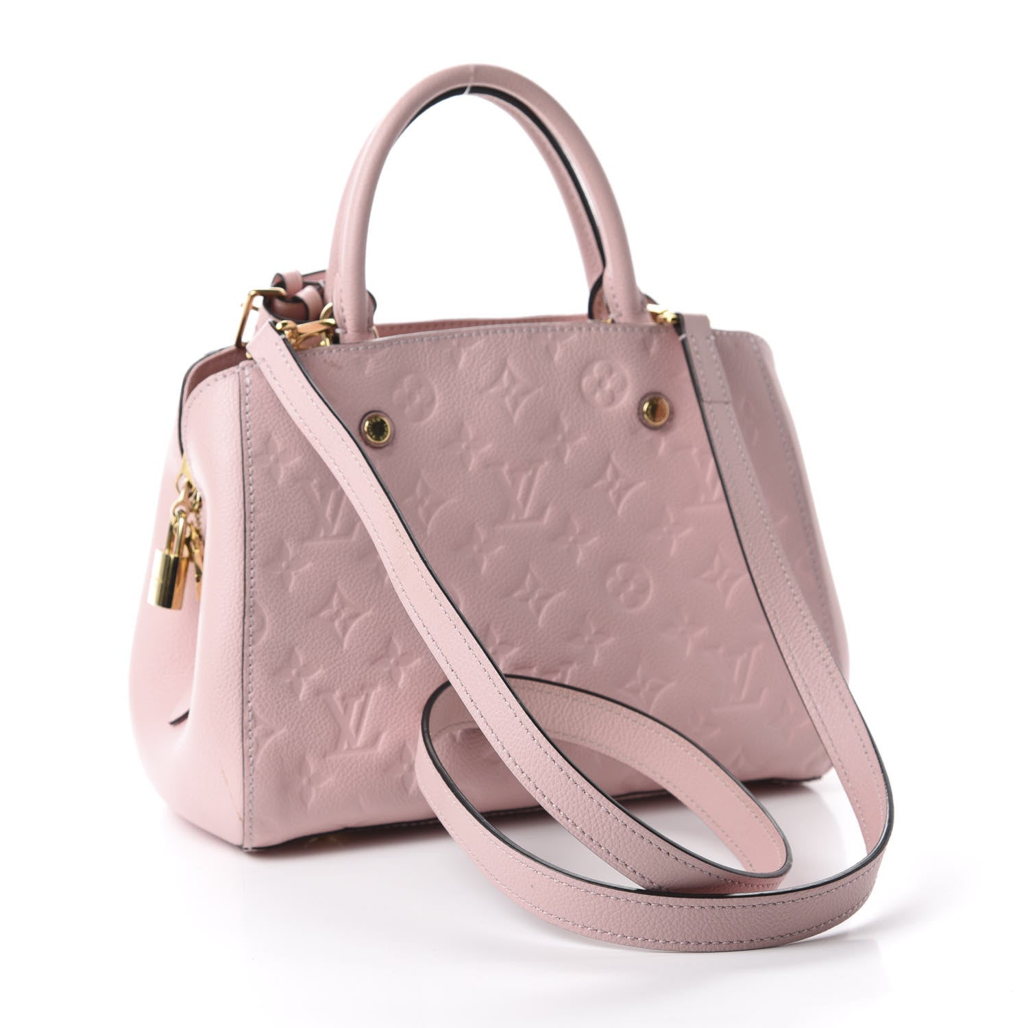Louis Vuitton Empreinte Montaigne BB Rose Ballerine 3 of 13