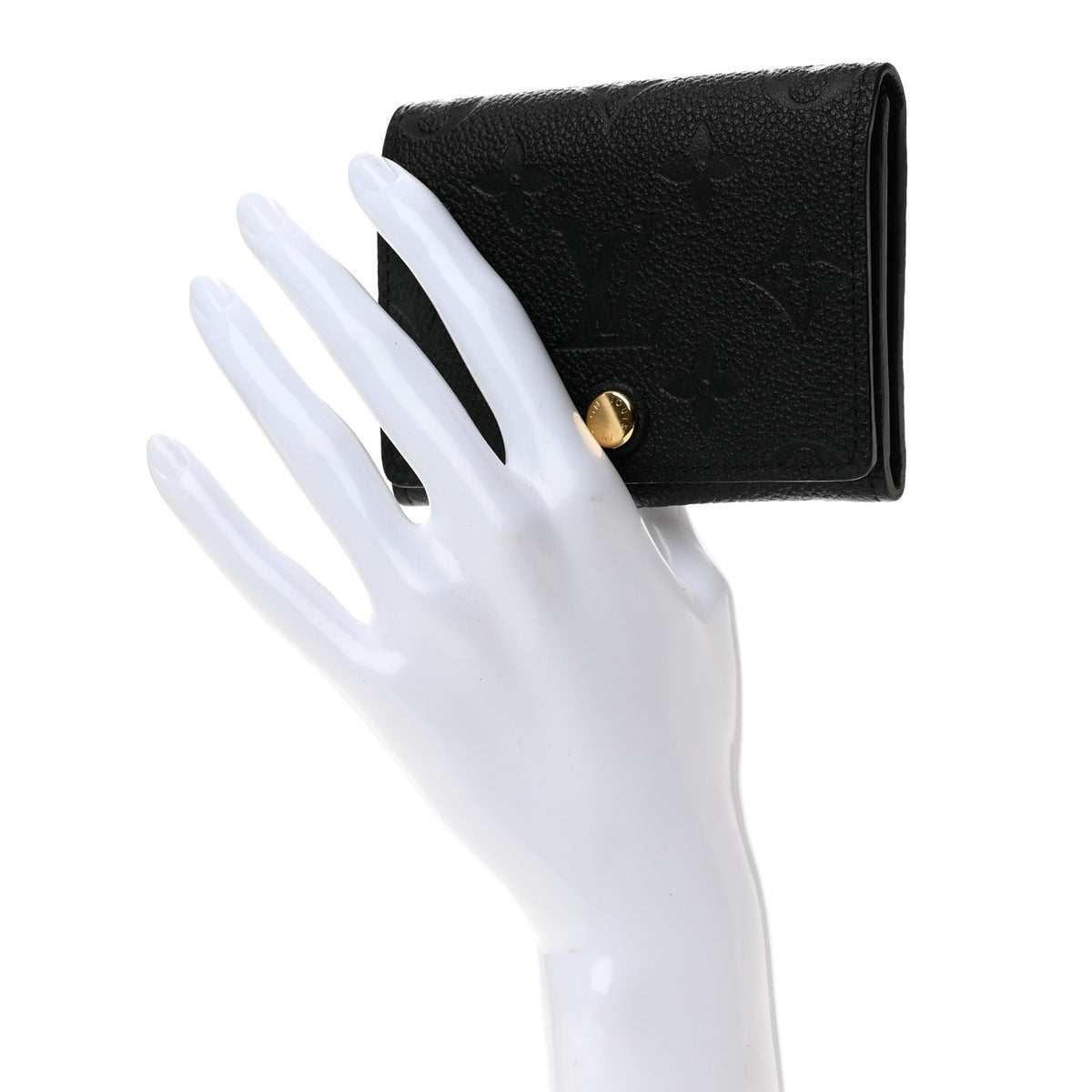 Louis Vuitton Empreinte Business Card Holder Black 2 of 8