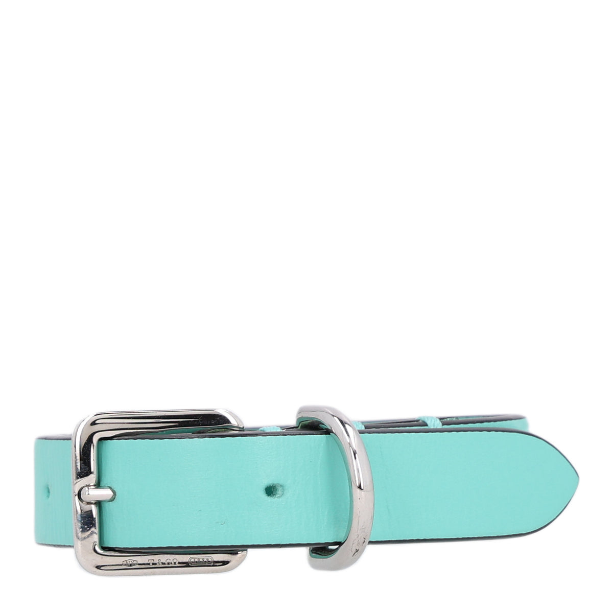 Tiffany Calfskin Return to Tiffany XS Pet Collar Blue 2 of 4