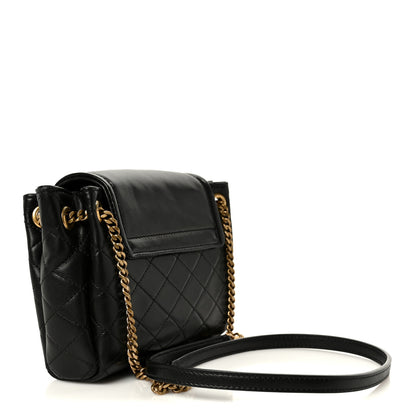 Saint Laurent Lambskin Quilted Monogram Mini Nolita Black 3 of 11