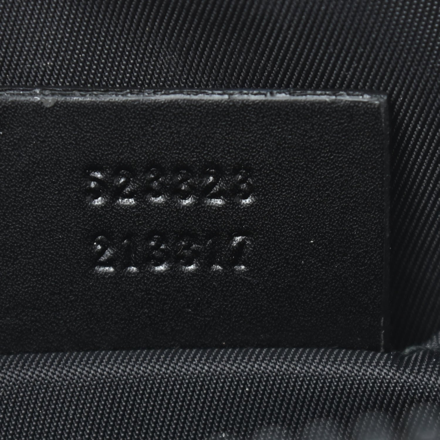 Gucci Canvas Web Tiger Embroidered Messenger Bag Black 9 of 9