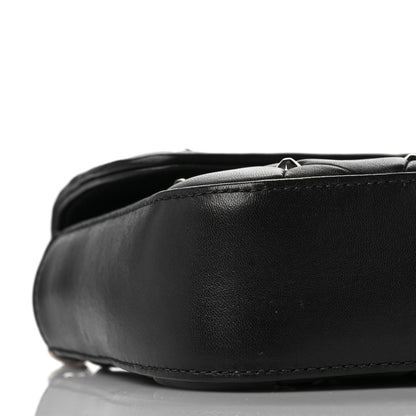 Miu Miu Pattina Nappa Crystal Studded Flap Bag Black 8 of 11