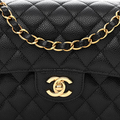Chanel Caviar Quilted Small Double Flap Black 8 of 11