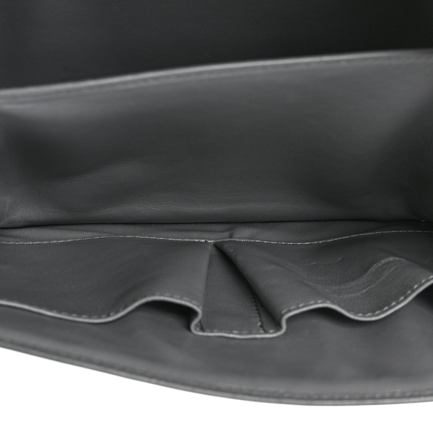 Celine Box Calfskin Medium Classic Box Flap Bag Zinc 6 of 14