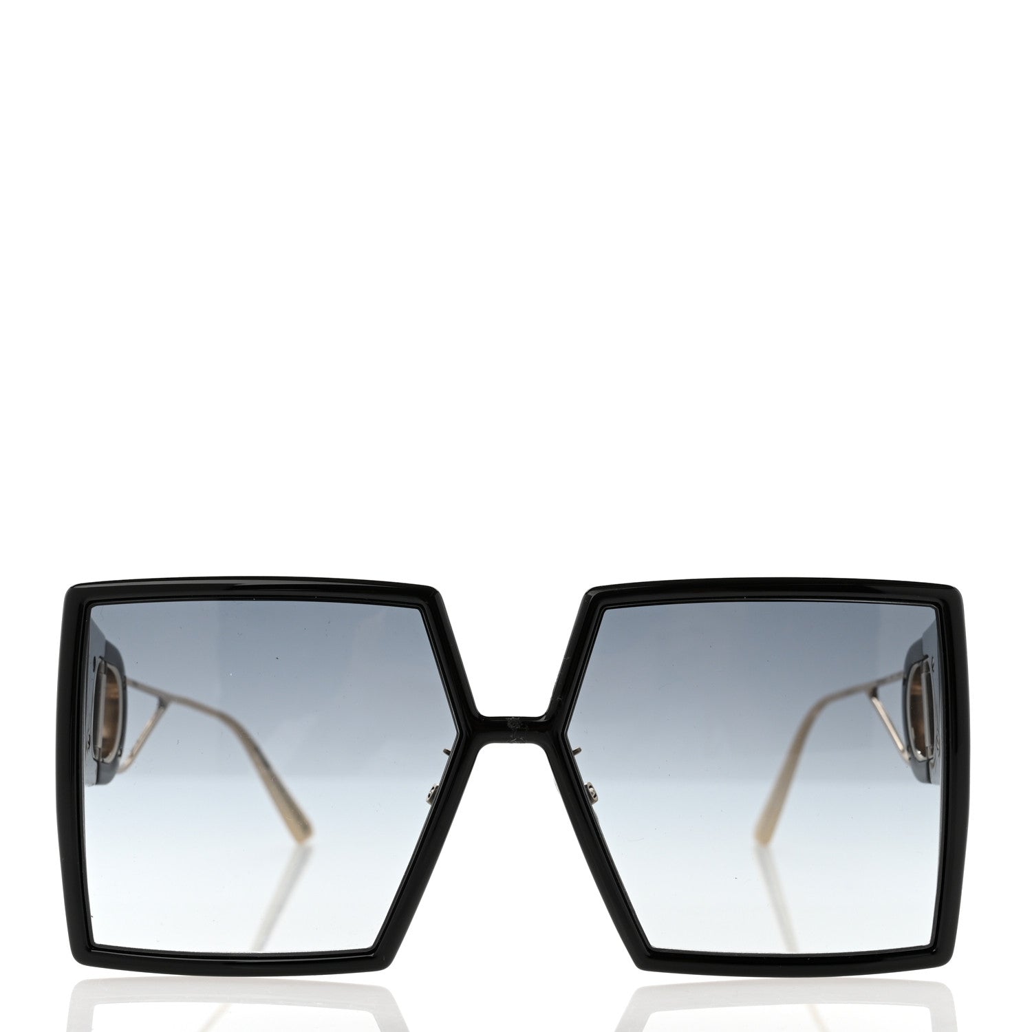 Christian Dior Square 30 Montaigne Sunglasses Black 2 of 7
