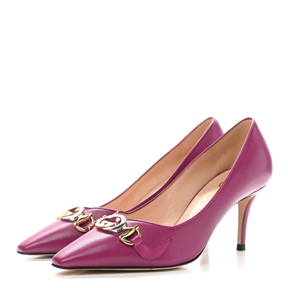 Gucci Malaga Kid Zumi 75mm Pumps 35 Fucsia 80 2 of 8