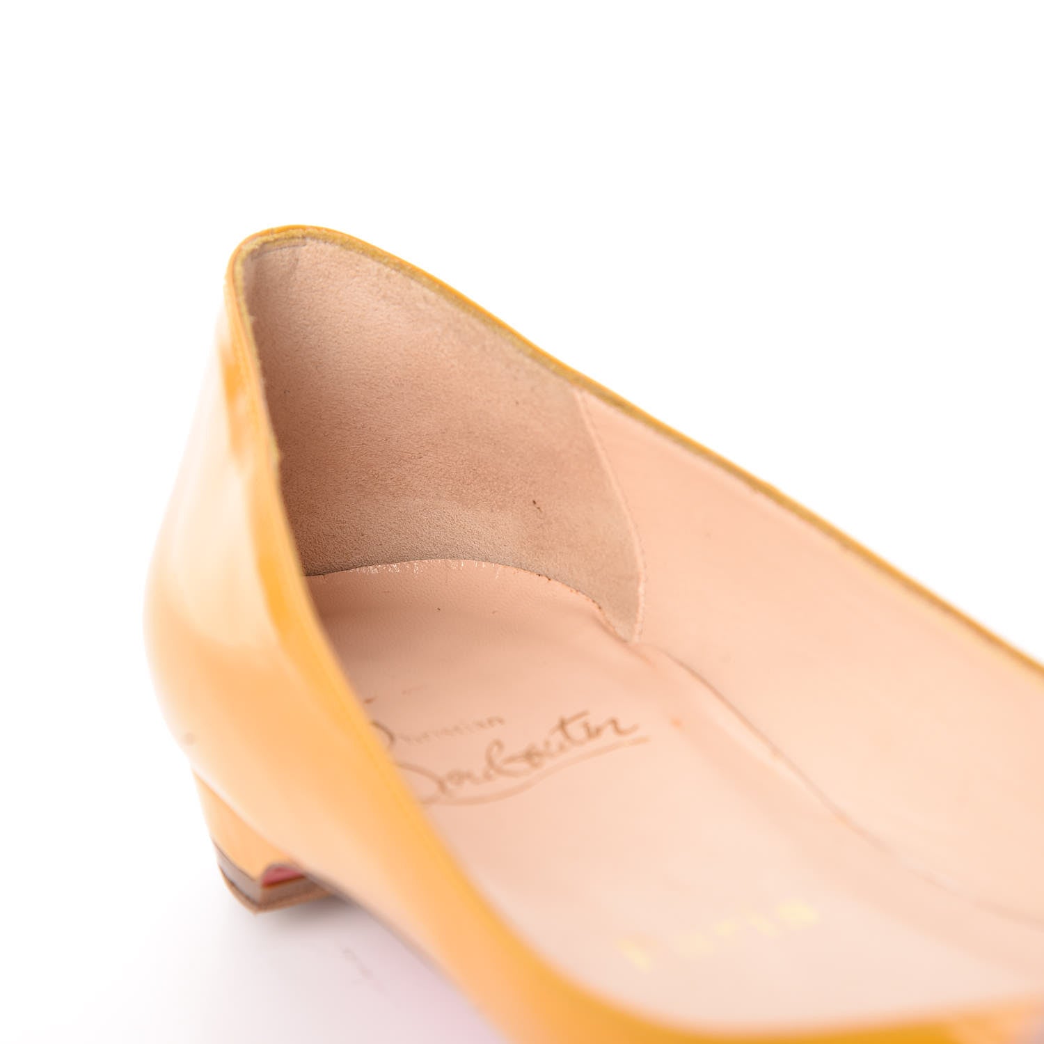 Christian Louboutin Patent Croisette Peep Toe Flats 36.5 13 of 17
