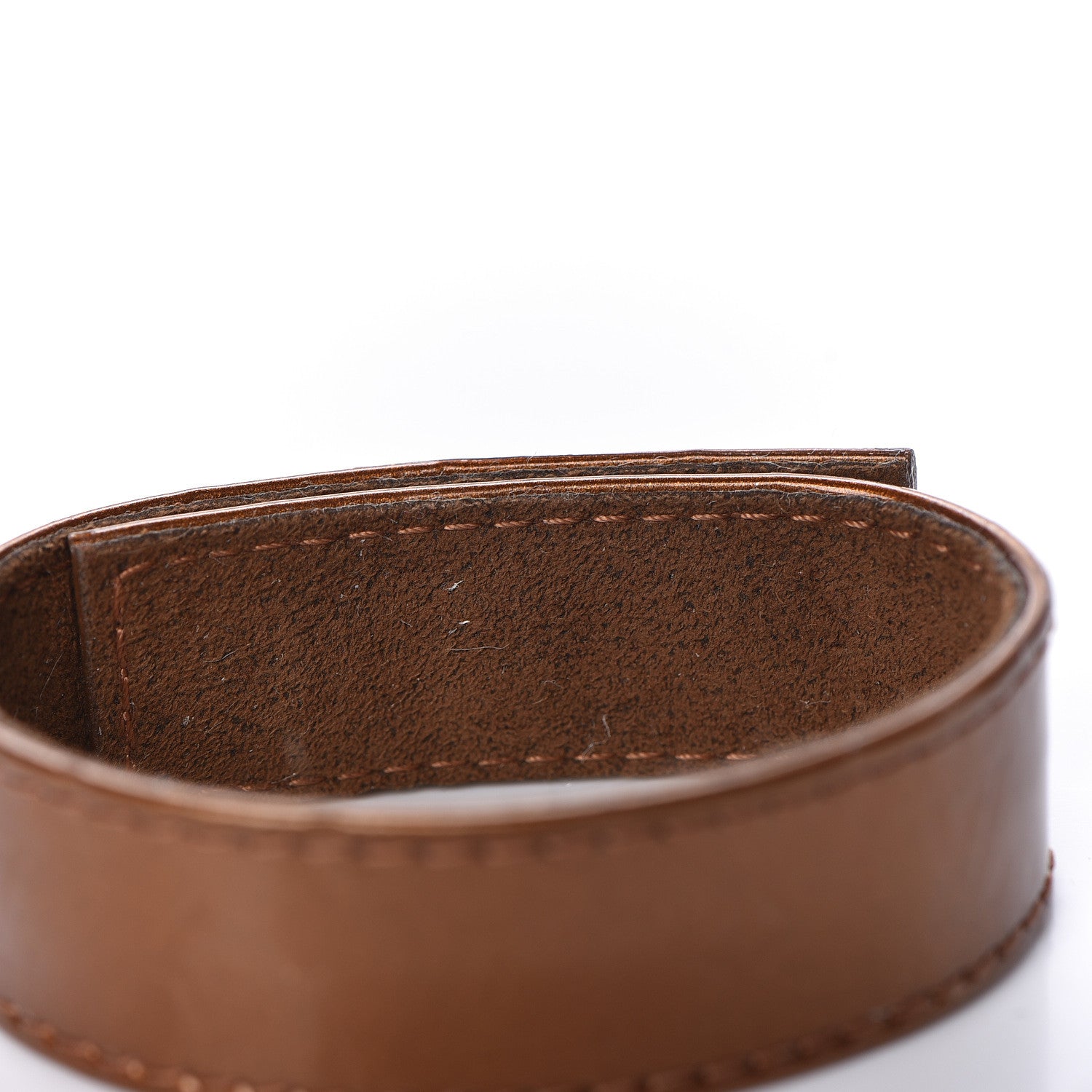 Louis Vuitton Vernis Snap Bracelet Bronze 4 of 6