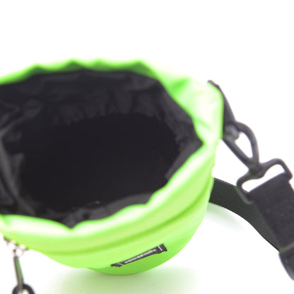 Balenciaga Sustainable Casual Nylon Sharp Weekend Bottle Holder Light Fluo Green 5 of 9