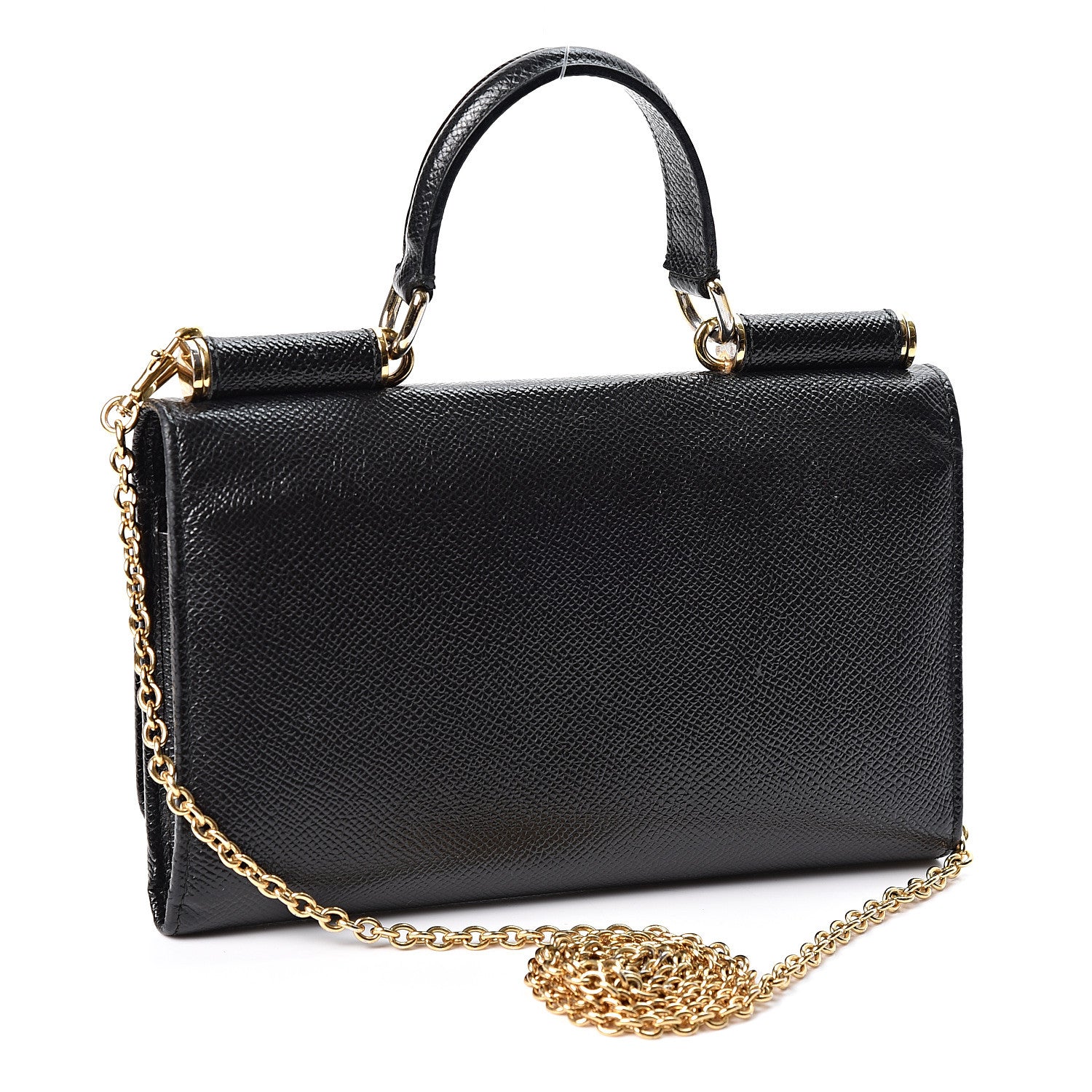 Dolce & Gabbana Dauphine Mini Von Bag Black 2 of 9