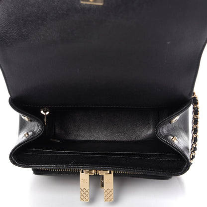 Chanel Caviar Quilted Small Business Affinity Flap Black 5 of 10