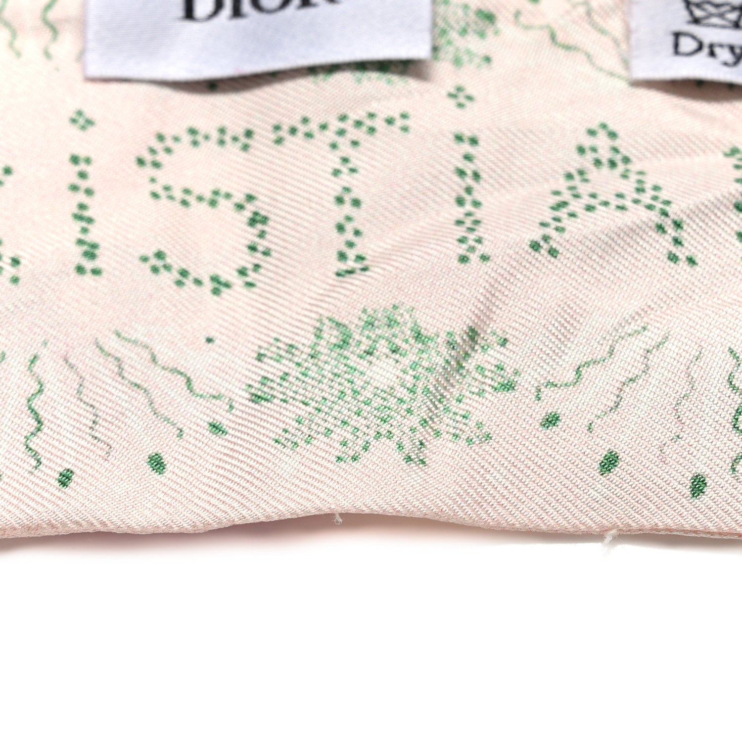 Christian Dior Silk Mitzah Scarf 4 of 8
