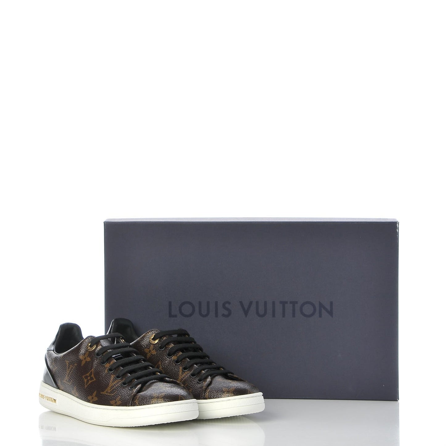 Patent Monogram Frontrow Sneakers 37.5