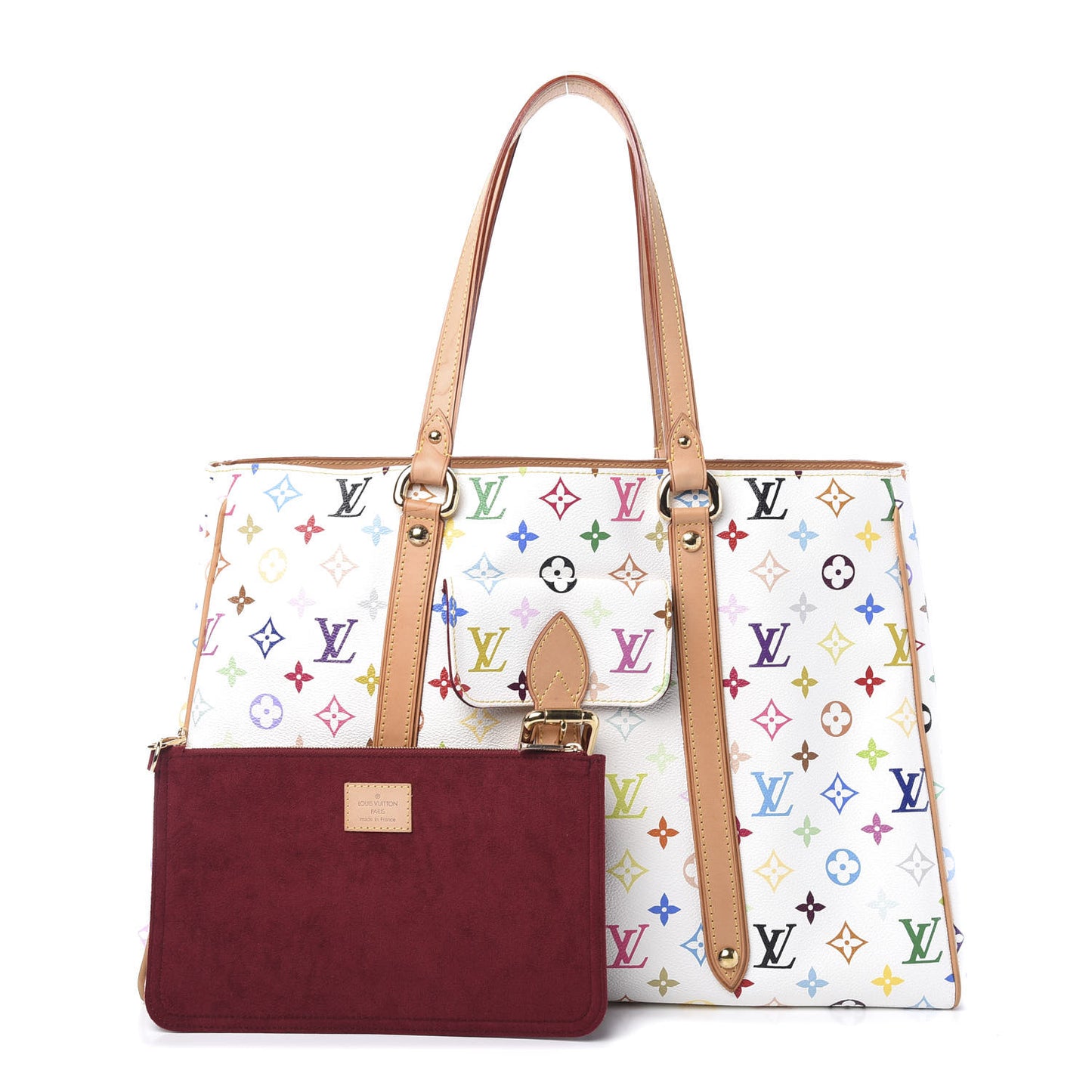 Monogram Multicolor Aurelia GM White