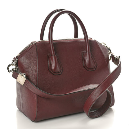 Givenchy Sugar Goatskin Small Antigona Oxblood 3 of 9