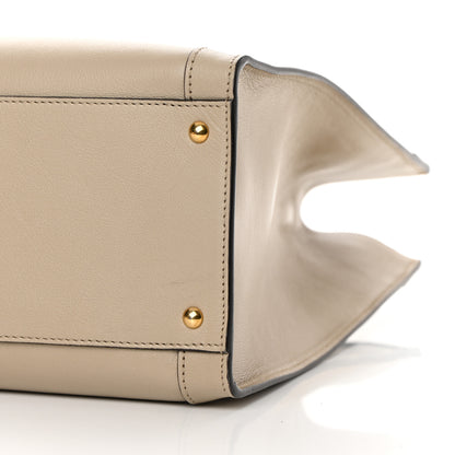 Gucci Wonka Grain Calfskin Medium Diana Tote Bag Oatmeal Vintage Green 10 of 16