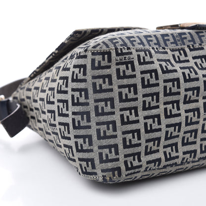 Fendi Zucchino Mama Baguette Navy 7 of 13