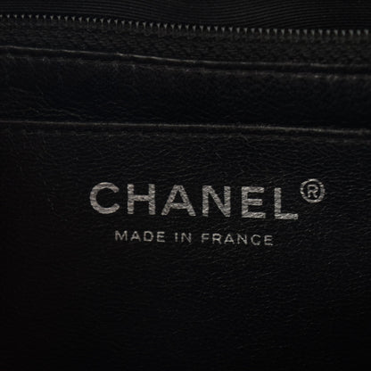 Chanel Caviar Quilted Jumbo Single Flap Black 6 of 8