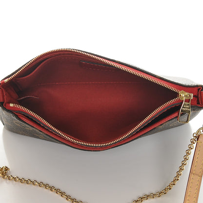 Louis Vuitton Monogram Pallas Clutch Cherry 5 of 6