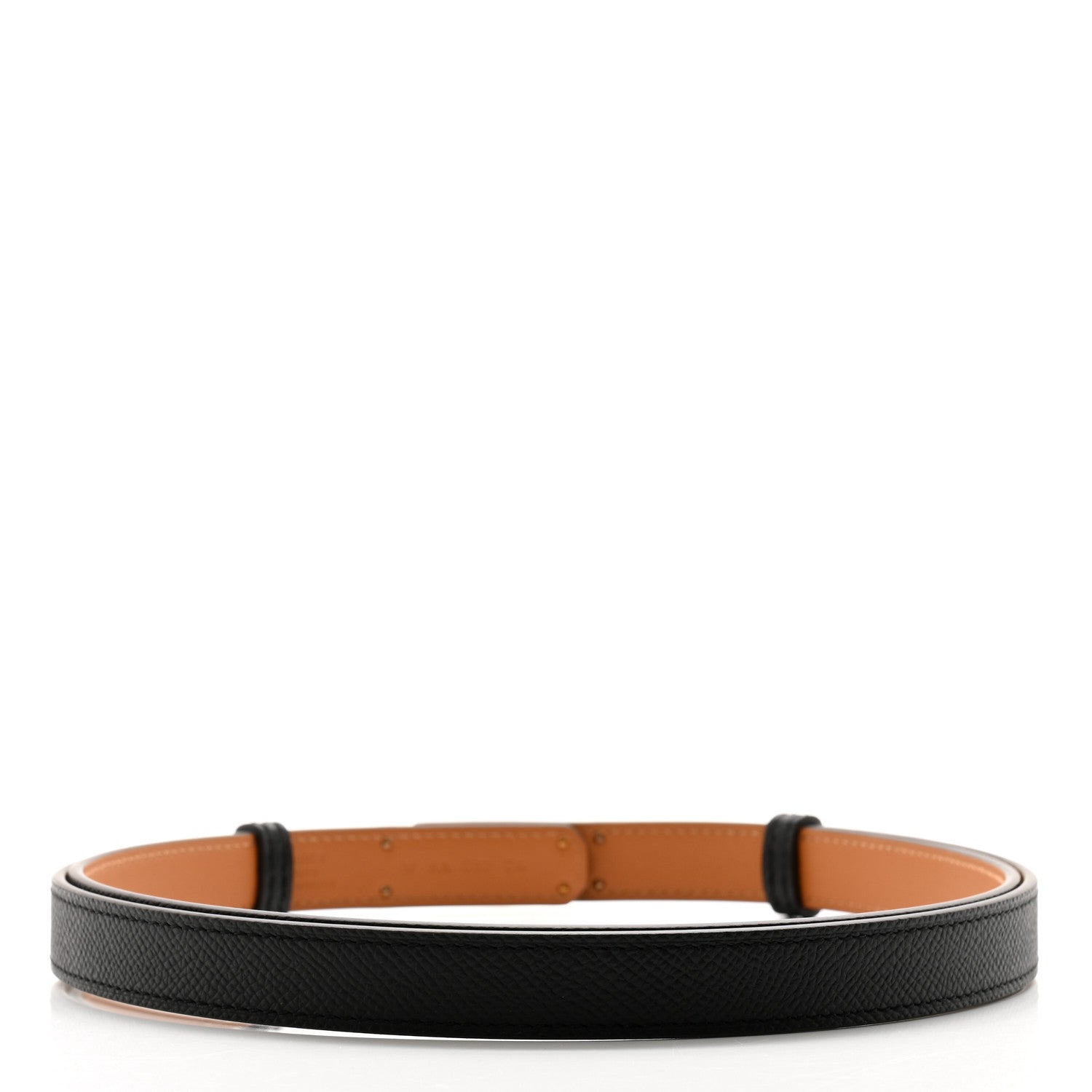 Hermes Epsom Kelly Belt Black 2 of 4