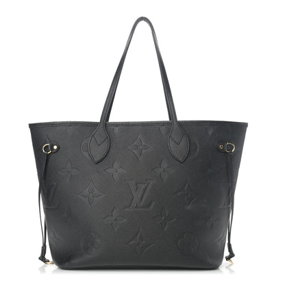 Louis Vuitton Empreinte Monogram Giant Neverfull MM Black 1 of 11