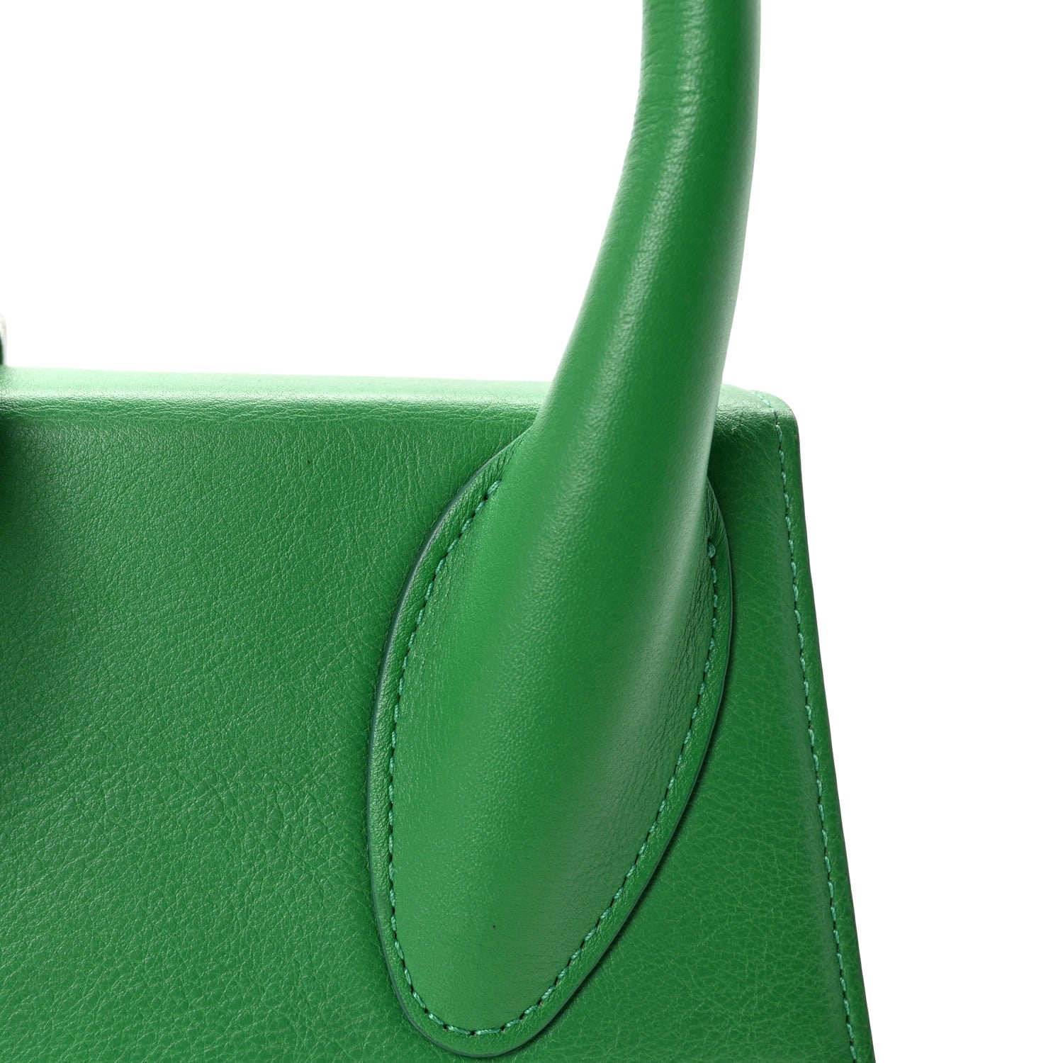 Jacquemus Calfskin Le Grand Chiquito Green 7 of 9