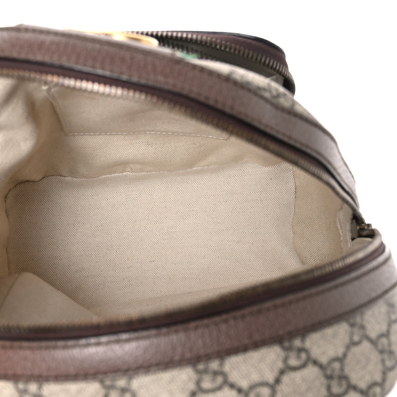 Gucci GG Supreme Monogram Calfskin Web Small Ophidia Day Backpack Beige Ebony New Acero 5 of 10