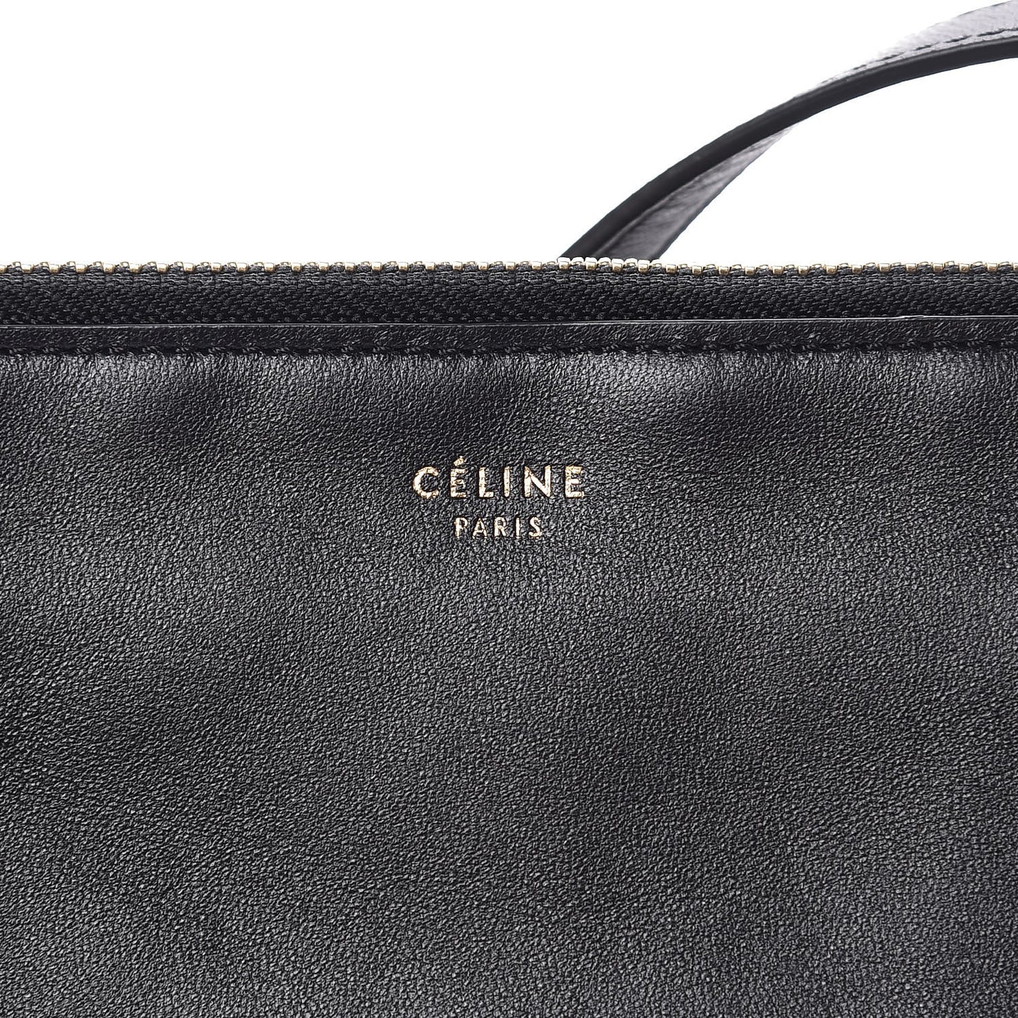 Lambskin Small Trio Crossbody Bag Black