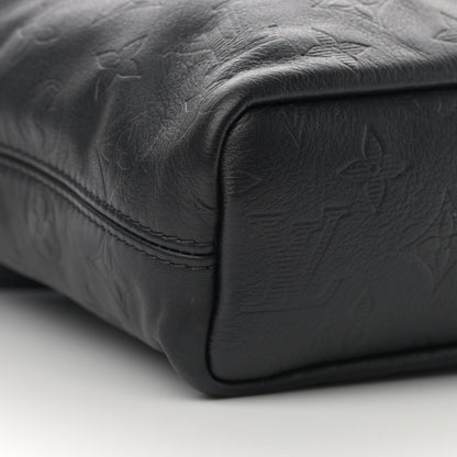 Louis Vuitton Calfskin Monogram Shadow Nano Bag Black 9 of 10