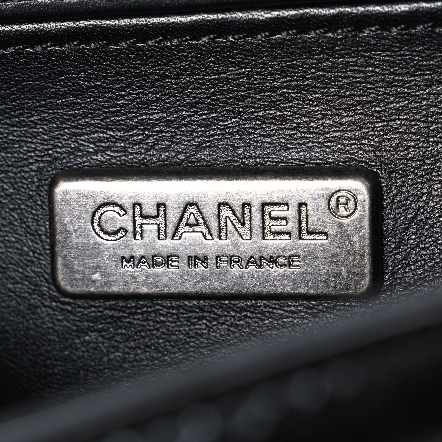 Chanel Patent Calfskin Snakeskin Small Boy Flap Black Silver 6 of 10